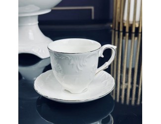 Кофейный набор 12предметов 130мл Lenardi Аврора золото 305-079