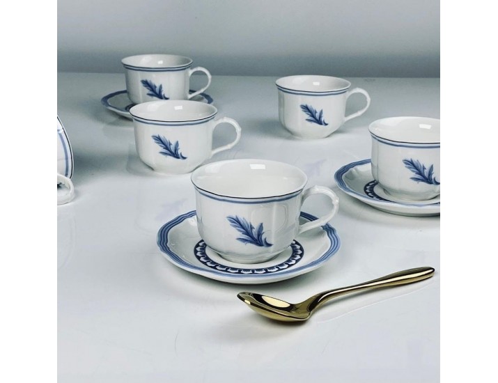 Кофейный набор 12предметов 120мл Lenardi Андорра 305-269