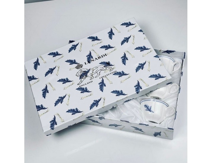 Кофейный набор 12предметов 120мл Lenardi Андорра 305-269