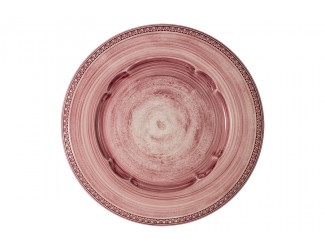 Тарелка 27см Augusta (розовый)