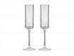 Набор бокалов для шампанского 2шт 200мл Pozzi Milano 1876 Modern Classic прозрачный