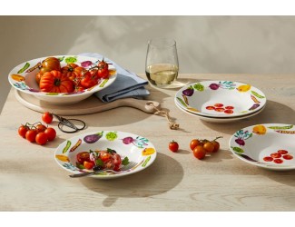 Набор для пасты 5 предметов Casa Domani Весенние овощи Набор для пасты 5 предметов Casa Domani Весенние овощи