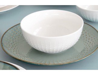 Тарелка 26см Easy Life Drops серый Тарелка 26см Easy Life Drops серый