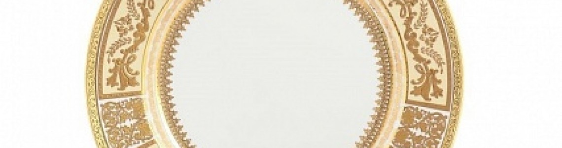Diadem White Creme Gold Falkenporzellan Diadem White Creme Gold Falkenporzellan