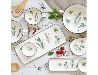 Блюдо стеклянное (вращающееся) 32см Herbarium в подарочной упаковке Easy Life (R2S)  Блюдо стеклянное (вращающееся) 32см Herbarium в подарочной упаковке Easy Life (R2S)