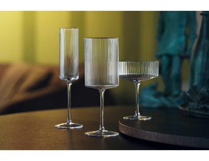 Набор бокалов для красного вина 2шт 520мл Pozzi Milano 1876 Modern Classic прозрачный