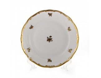 Набор тарелок Weimar Porzellan 17см 6 шт Роза золотая Набор тарелок Weimar Porzellan 17см 6 шт Роза золотая