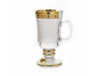 Набор для чая Union Glass 240 мл на 6 персон 12 предметов Королевский Сетка
