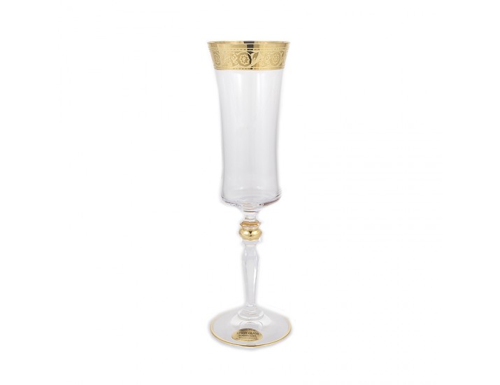 Набор фужеров Union Glass 190 мл 6 шт Грация Garden зол.