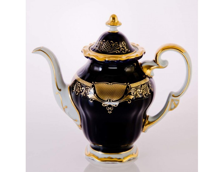Чайник 1,3л Weimar Porzellan Симфония кобальт