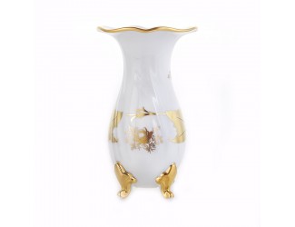 Ваза для цветов Weimar Porzellan 22см Кленовый лист белый-Шато Ваза для цветов Weimar Porzellan 22см Кленовый лист белый-Шато