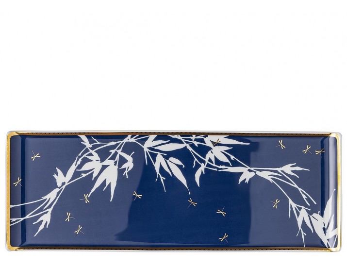 Блюдо квадратное Rosenthal Турандот 41*15см синее