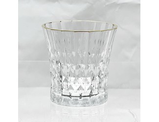 Набор стаканов 270мл 6шт Bohemia Design (Eclat Cristal D'arque) Lady Diamond Eclat голд 