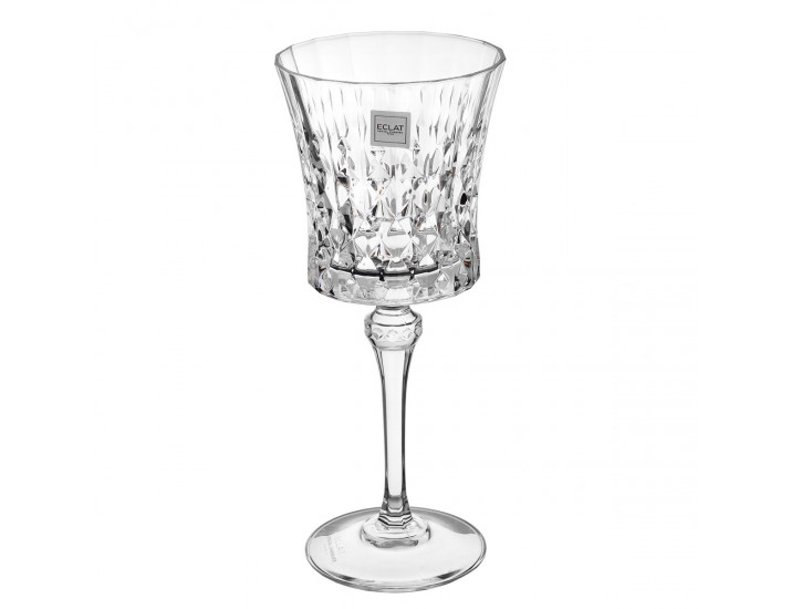 Набор бокалов для вина 270мл 6шт Bohemia Design (Eclat Cristal D'arque) Lady Diamond Eclat