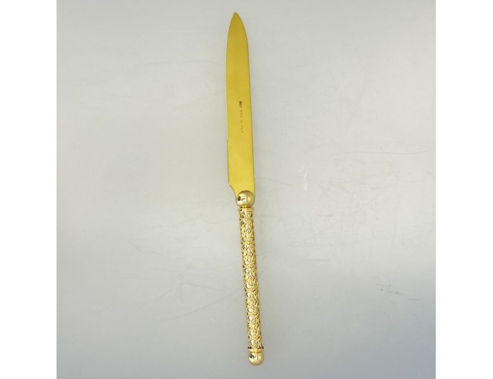 Нож десертный золотой Claret 66505