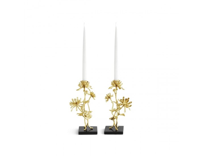 Набор подсвечников Michael Aram Dahlia 2 предмета 29 см