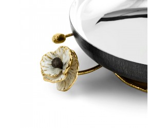 Блюдо на ножке Michael Aram Anemone круглое 23 см