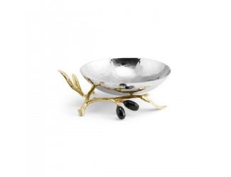 Салатник на ножке Michael Aram Olive Branch 11 см