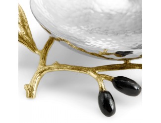 Салатник на ножке Michael Aram Olive Branch 11 см