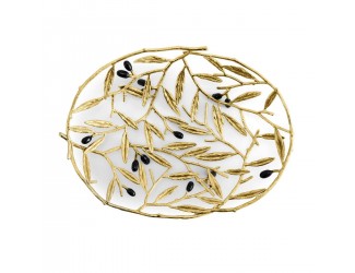 Блюдо Michael Aram Olive Branch 29 см