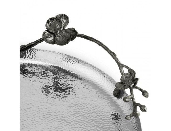 Блюдо Michael Aram Black Orchid круглое 33 см