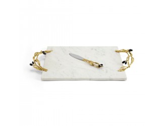 Доска для сыра с ножом Michael Aram Olive Branch 51х25 см