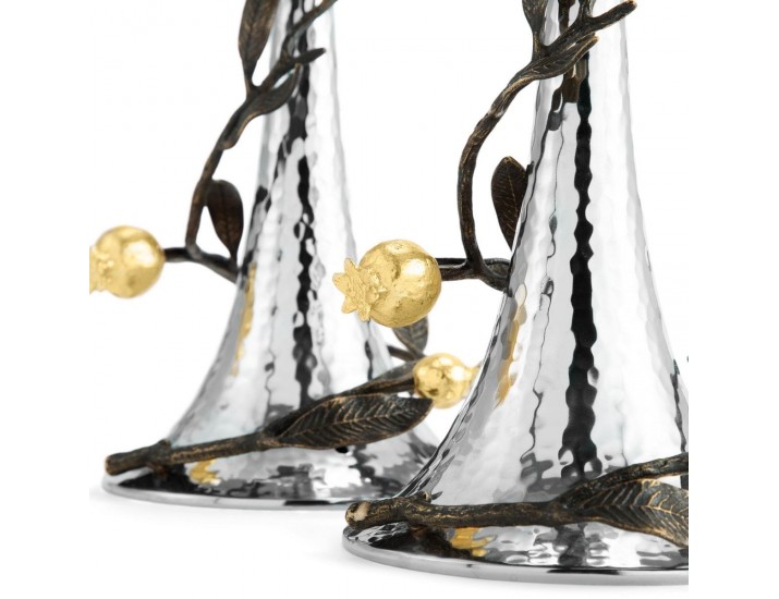 Набор подсвечников Michael Aram Pomegranate 2 предмета 28 см