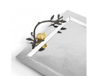 Поднос Michael Aram Pomegranate прямоугольный 48х31см