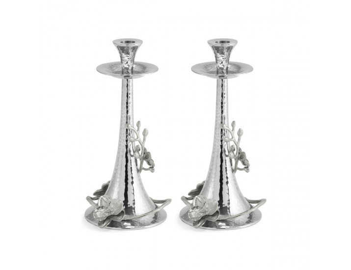Набор подсвечников Michael Aram White Orchid 2 предмета 28 см