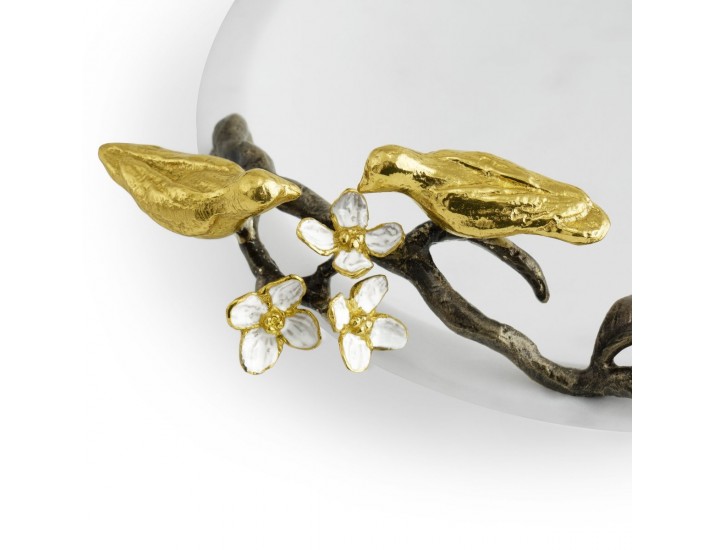 Блюдо Michael Aram Lovebirds 22 см