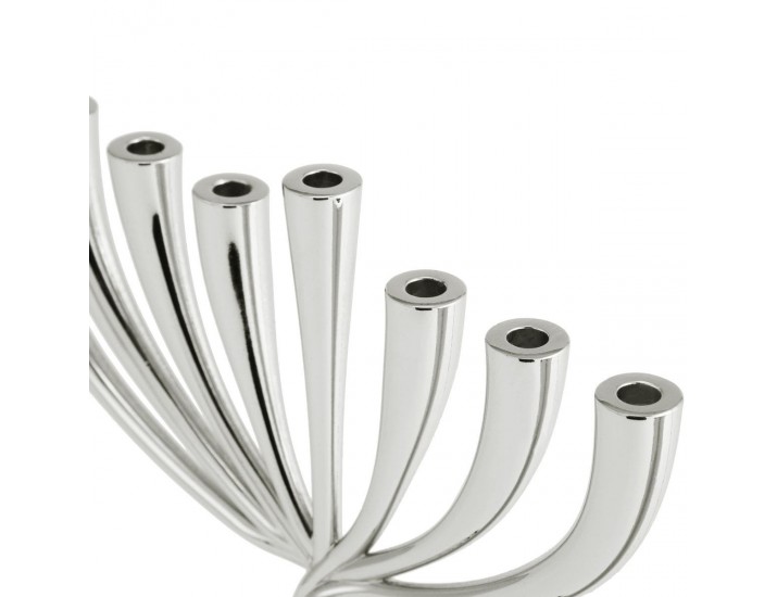 Подсвечник Michael Aram Twist 27 см серебро