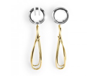 Набор сервировочный Michael Aram Calla Lily 2 предмета 27 см