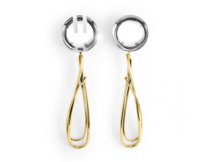 Набор сервировочный Michael Aram Calla Lily 2 предмета 27 см