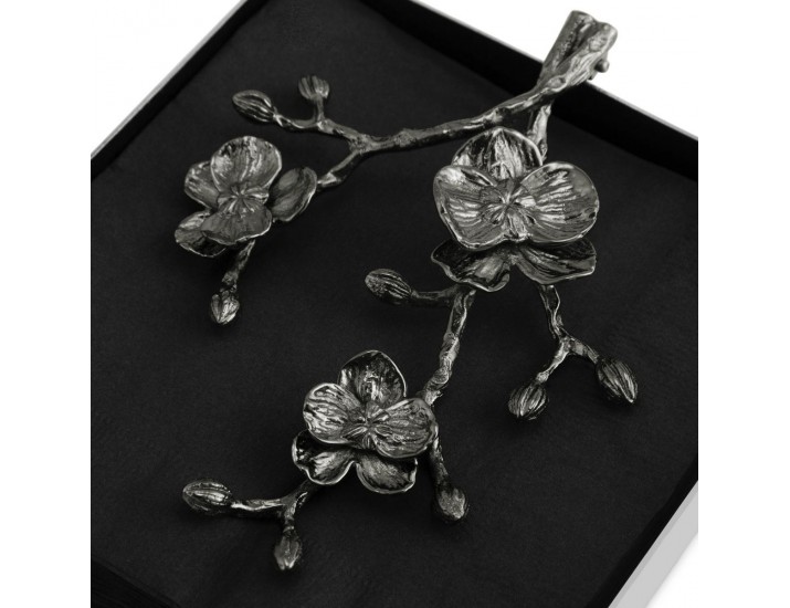 Подставка для салфеток Michael Aram Black Orchid 18см