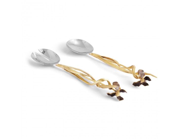 Набор сервировочный Michael Aram Black Iris 2 предмета 30 см