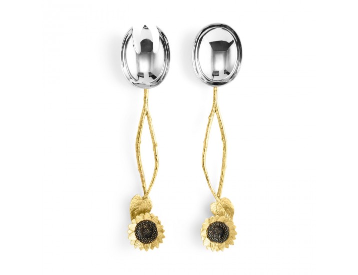 Набор сервировочный Michael Aram Sunflower 2 предмета 29,5 см