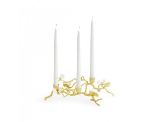 Подсвечник Michael Aram Butterfly Ginkgo Gold 13 см