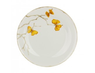Тарелка Michael Aram Butterfly Ginkgo Gold 28 см
