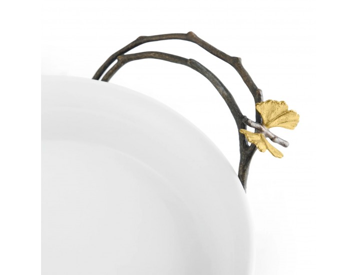 Блюдо Michael Aram Butterfly Ginkgo круглое 27 см