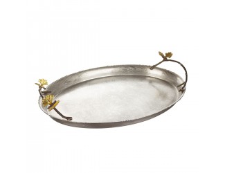 Поднос Michael Aram Butterfly Ginkgo овальный 50х34 см