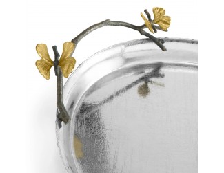 Поднос Michael Aram Butterfly Ginkgo овальный 50х34 см