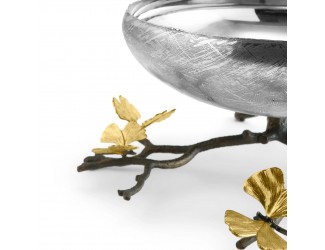 Ваза для фруктов на ножке Michael Aram Butterfly Ginkgo 59х47 см