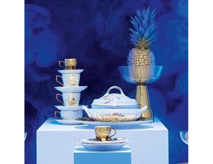 Набор чайных пар на 6 персон 12 предметов 210мл Rosenthal Мидас (Heritage Midas)