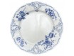 Набор тарелок 6шт 25см Bernadotte Бернадот Синие розы декор 24074