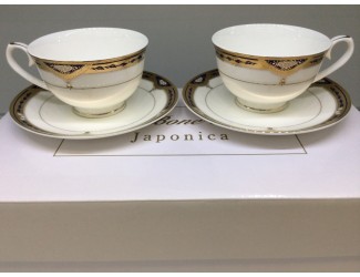 Набор чайных пар на 6 персон 12 предметов Japonica Дворцовый кобальт 06-KY36-5
