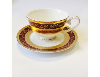 Набор чайных пар на 2 персоны 4 предмета Japonica Королевский рубин GMEMGD-4259RD-3