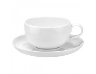 Чашка чайная с блюдцем Portmeirion Выбор Портмейрион 250мл белая