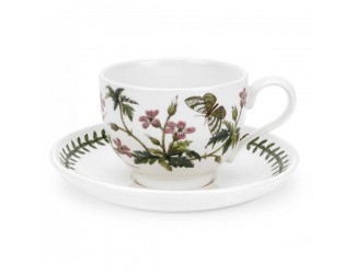 Чашка чайная с блюдцем Portmeirion Ботанический сад Герань 280мл