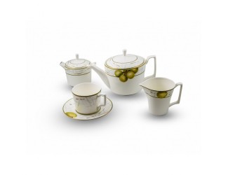 Сервиз чайный на 6 персон 17 предметов Japonica Семильон JDWX1601-4