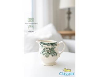 Молочник 210 мл Claytan Diana Rose Jade green 9911